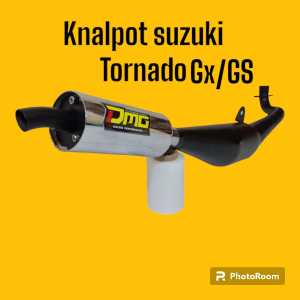 KNALPOT SUZUKI TORNADO GX/GS STANDAR RACING SUARA GARING KEMRINCING