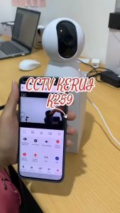 KERUI IP Camera Cam CCTV K259 Tuya  Kamera cctv Auto Tracking Smart WIFI