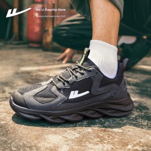 Warrior | Black Mens All-match Soft-soled Sneakers