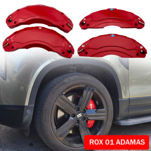 4 Cái Ốp Kẹp Phanh ROX ADAMAS Dành Cho Xe Năm 2022-20255 Phụ Kiện Trang Trí Hợp Kim Nhôm Độ Chế Bánh Xe