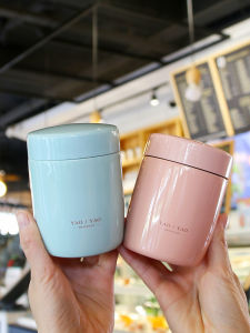 Cốc Nước Giữ Nhiệt Mini Dễ Thương Phong Cách Nhật Bản Thường Ngày Cốc Thủy Tinh Cầm Tay Đựng Súp Sáng