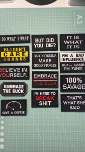 [Hỏa Tốc TPHCM] Patch_Velcro dán Thông Điệp_Truyền Động Lực thêu tinh xảomặt gai để dán lên quần áo