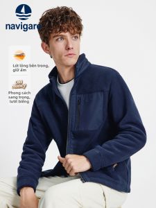 Navigare | Thermal Stand Collar Fleece Cardigan Jacket