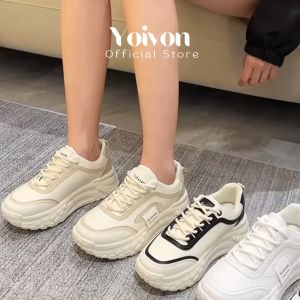YOIVON Vernon Sepatu Sneakers Wanita Kualitas Premium - Gratis Kotak Sepatu
