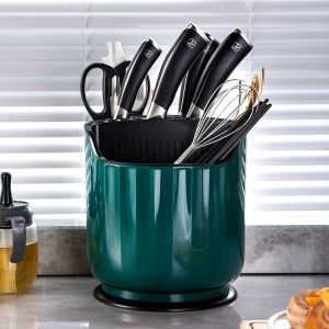 Rotating Multi-functional Knife Storage Box