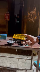 Đôi đèn led trợ snags Runlai 6 bóng vuông. Đèn led trợ sáng Runlai dùng trong ô tô xe tải (1 đôi)