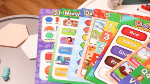 Learning Posters Chart For Kid Education Colors Numbers Alphabet Chart Preschool Education Cognitive Card Baby Bedroom Wall Stickers