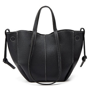 PU Leather Versatile Shoulder Bag Large Capacity Evening Underarm Bag All-Match Armpit Bag Travel Shopping Handbag