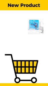 Fosa 1/2inchi Stainless Steel Basil Basih Tap Keran WastafelT-1011ss Silver Kran Cuci Tangan Tahan Karat Dan Kerak Dapur