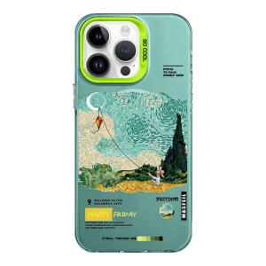 MASFEIL | Ốp Lưng Điện Thoại Toàn Diện Cao Cấp Sáng Tạo Van Gogh Có Đế Từ