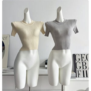 YUEZHONGWEI | Summer Ice Silk Short Sleeve T-shirt