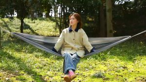 Thick Canvas Camping Duyan: A Multi-Purpose Adult Outdoor Hammock
