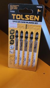 Tolsen 5pcs Industrial Jigsaw Blades Set For Wood - Precise and Quick Cutting | Trusted European Brand