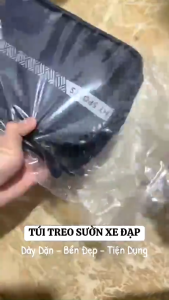 Túi treo sườn xe đạp B-Soul M1 túi treo xe đạp cảm ứng vừa điện thoại 6.6 inch chống thấm nước tiện dụng