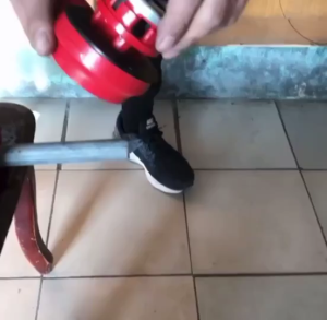 CHUANGCHAO Manual Pipe Threader Ratchet GI Pipe Dies Set ½” ¾” 1” 1-1/4” Ratchet Manual Pipe Threading Kit