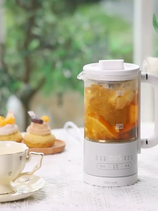 Bear Split Multi-Functional Health Kettle 0.6L HouseholdOffice SmallTeapot One Person Stew Integrated Kettle Gift