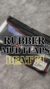 MOKOTO ELITE SERIES BEAT FI V1 BEAT FI V2 RUBBER MUD FLAPS AND MUD GUARD PROTECTOR FOR HONDA BEAT Fi MOTORCYCLE 1PC