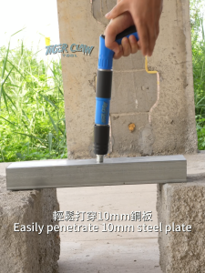 Tiger Claw Tool Manual Steel Nail Gun(Free 100 Nails)5-speed adjustment Concrete rivet tool steel rivet gun tufting gun