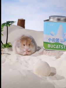 BUCATSTATE Hamster Bathing Sand & Toilet Sand | Low Dust | Odor Control | Strong Clumping | Galaxy Sand | Bamboo Sand | Plant Sand | Urine Sand