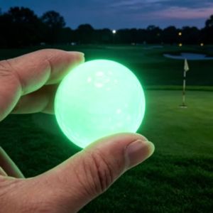 1 Chiếc Bóng Golf Huỳnh Quang Phát Sáng Trong Bóng Tối Phát Sáng Đêm Thể Thao Bóng Golf Màu Sắc Tươi Sáng Bóng Golf Dùng Cho Ban Đêm