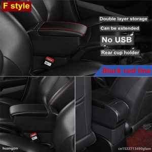 Hộp Để Tay Trung Tâm Xe Ford Focus MK1 Phụ Kiện Trang Trí Nội Thất Bằng Da/nhựa ABS Thiết Kế Vừa Khít.
