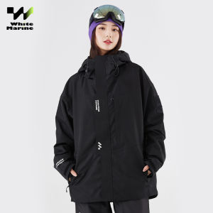 WhiteMarine Ski Suit Men Women Outdoor Warmth Waterproof Snowboard 2025 Original Design Breathable Windproof Polyester Fiber