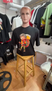 Kaos Pria Model Terkini Trending Motif 3D Bahan katun 24s Camping H0619