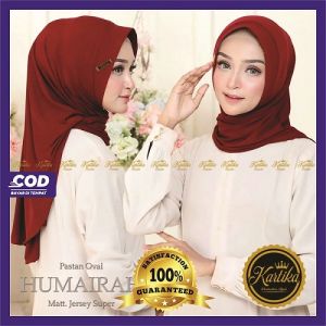 Jilbab Pashmina Pad Instan Humairah Oval by Kartika Hijab