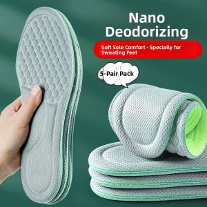 XIANZHAO | Deodorizing Breathable Absorbent Anti-Odor Shock-Absorbing Fragrant Insoles Size 42