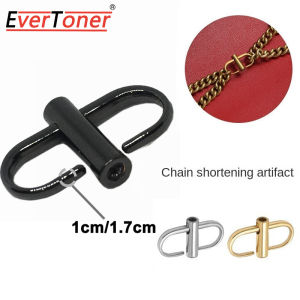 EverToner Bag Straps Fixing Buckle Bag Chain Length Adjustable Buckle Metal Chain Bag Strap Shortening Accessories