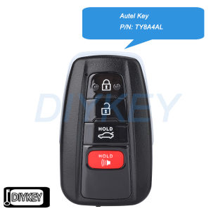 Autel IKEYTY8A4AL TY8A4AL Autel Universal Smart Remote Key for Toyota Style Used With MaxiIM KM100 IM508 IM608 PRO