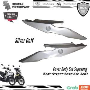 Cover body bodi set sepasang beat fi injeksi esp 2017 beat street silver doff bahan abs