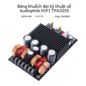 TPA3255 Audiophile HIFI Bộ Khuếch Đại Âm Thanh Kỹ Thuật Số Ban DC19-50V 300W + 300W Cao Cấp 2.0 Kênh Đôi Mô Đun Âm Thanh Nổi Dành Cho Máy Tính
