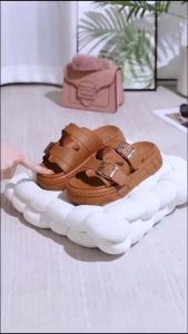 Korea Flat Woman Sandals With Buckle 0072