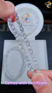 Premium Grade Rare Icy Colorful Kunzite Bracelet