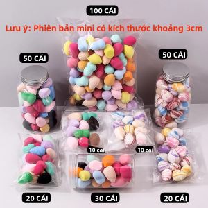 10/25/50/100-Pack Bọt Biển Trang Điểm Ngẫu Nhiên Dụng Cụ Trộn Không Chứa Latex Cho Dạng Lỏng/kem/bột 3cm Polyurethane Ưa Nước Puffs Mỹ Phẩm