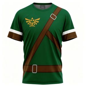 Bandai | Men T Shirt Women Tee Boys Girls Top Adults Children Parent Child Quick dry kid Tshirts Zelda Cosplay Outdoor Sportswear Tops