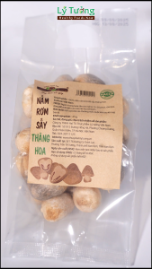 Nấm Rơm Sấy Thăng Hoa 25g - Nấm Lý Tưởng - Nguyên liệu giàu chất xơ