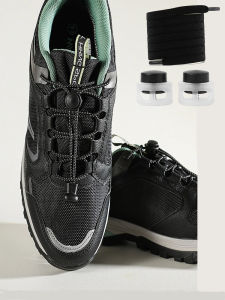 High Quality No Tie Shoelaces Elastic Round Laces for Mountain Shoes Sports Shoes Basketball Shoes Laces Shoes Accessories