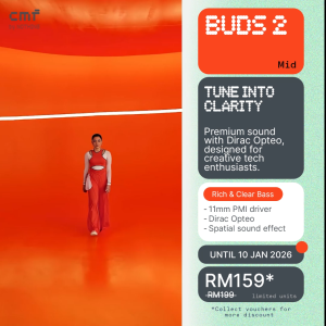 [Hot] CMF Buds 2 | 11mm PMI Driver with Dirac Opteo | 48dB Hybrid ANC | 55hrs battery life | Spatial audio