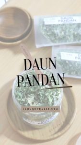 Daun Pandan Iris Kering - Teh Pandan - Herbal Kering by Jamu Gendul 88
