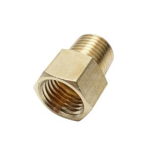 1/8 "NPT Nữ Đến 1/8" BSPT Nam Đồng Adapter Đa Năng Cảm Biến Giảm Tốc Kết Nối Lắp Cho Khí Xả Cảm Biến Oxy