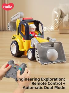 Huile Toys | Educational Remote Control Construction Vehicle Electric Toy
