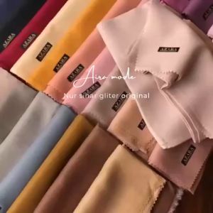 Jilbab Segi Empat Umama Azara NUR SINAR LASERCUT - Kerudung Wanita