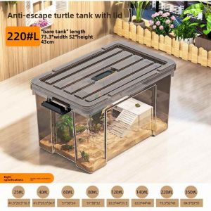 FEIZHUXIANSEN | Large Eco-friendly Tortoise Tank With Sunning Platform Climbing Platform Escape Proof