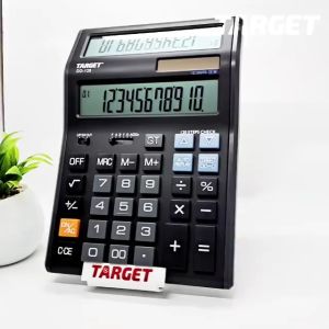 Kalkulator Target DD 120 Dua Layar Check & Correct (12 Digit) / Target DD120