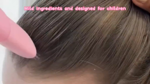 Kids Hair Finishing Stick Gel w/ Comb Anti Frizz Baby Flyaway Hair Wax Styling Cream Artifact [Ready Stock]