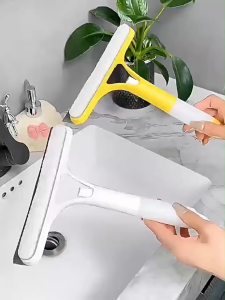 Dụng cụ cạo kính đa năng gạt nước gia dụng có thể phun nước và lau nhẹ và bền.