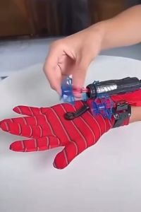 Mainan Anak Sarung Tangan Laba Laba Tembak Sasaran Jaring