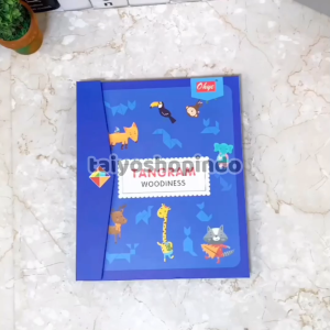 TAIYO Magnetic Book Tangram Puzzle Block Kayu Shape Wood Buku Blok Magnet Montessori Edukasi Mainan